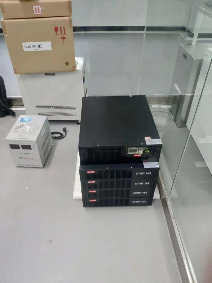 Industrial-equipment power backup anonymous application
